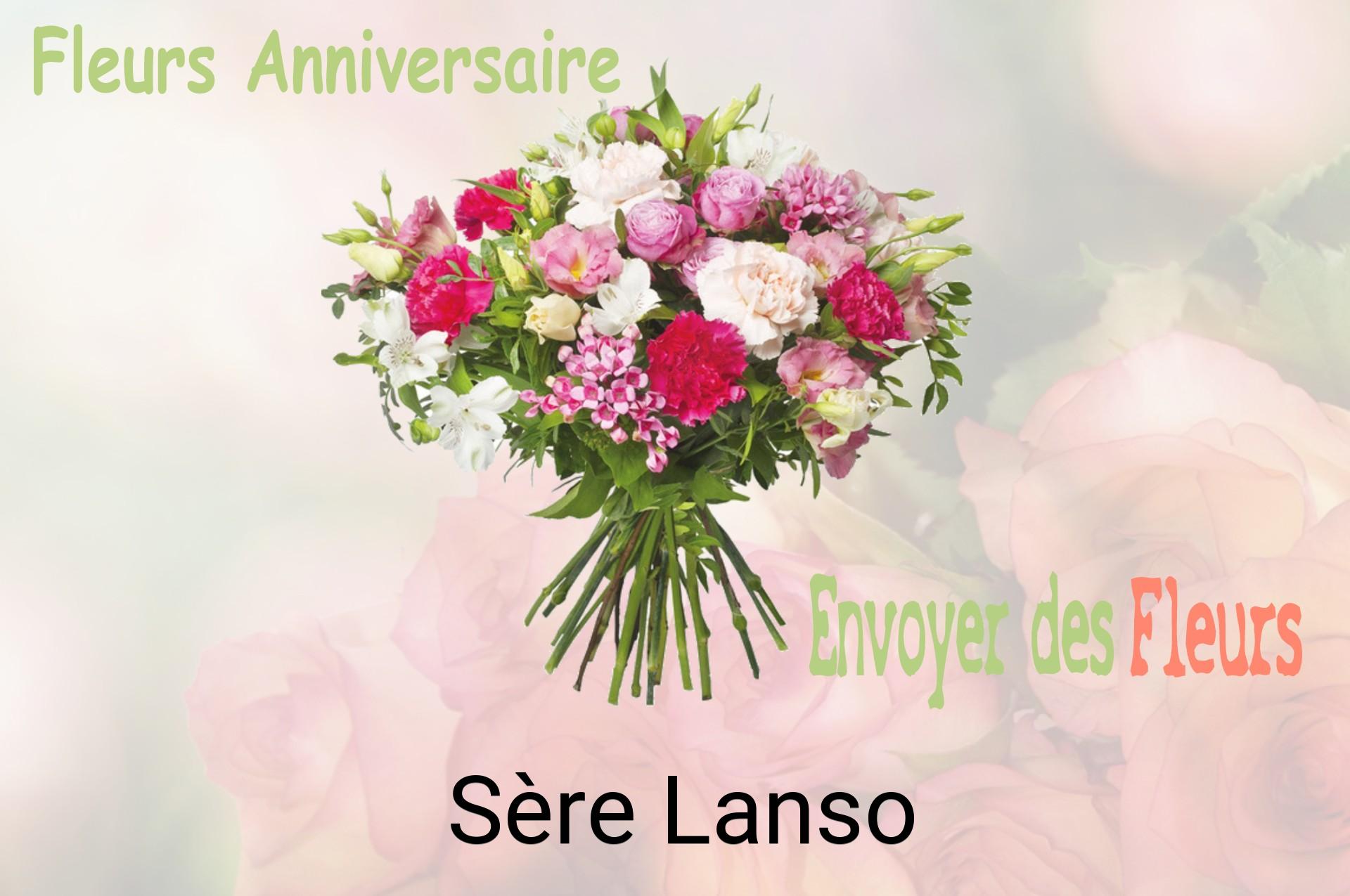 Bouquet de fleurs d’anniversaire livré à Sère-Lanso
