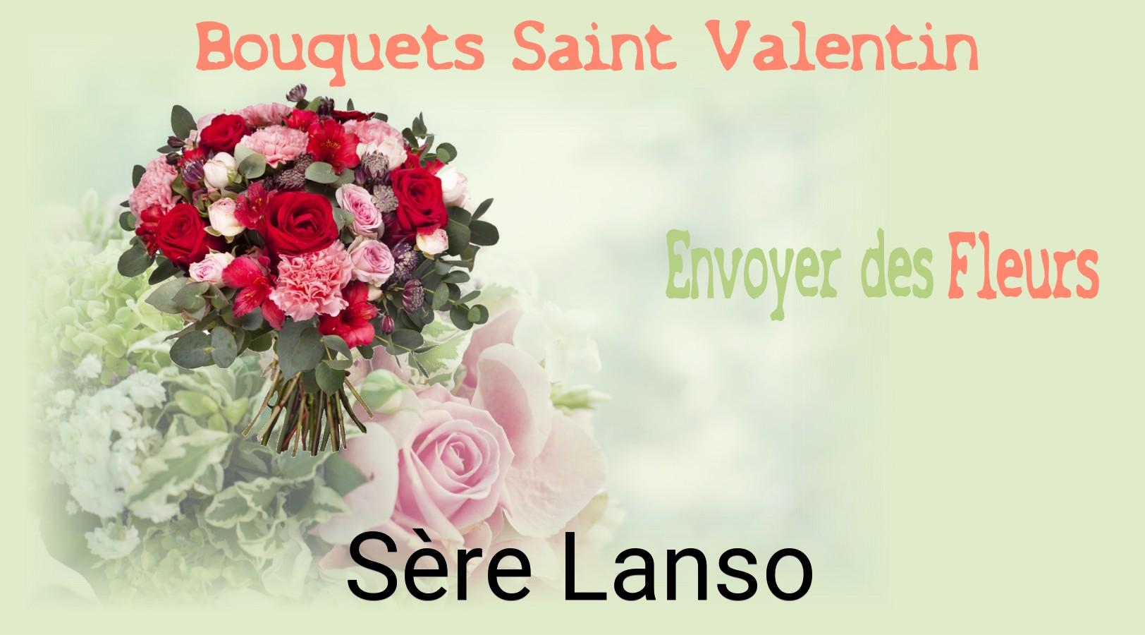 Roses de Saint-Valentin livrées à Sère-Lanso